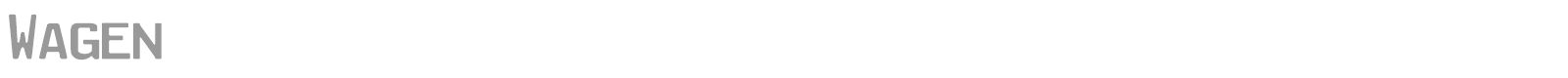 Wagen LDR font preview